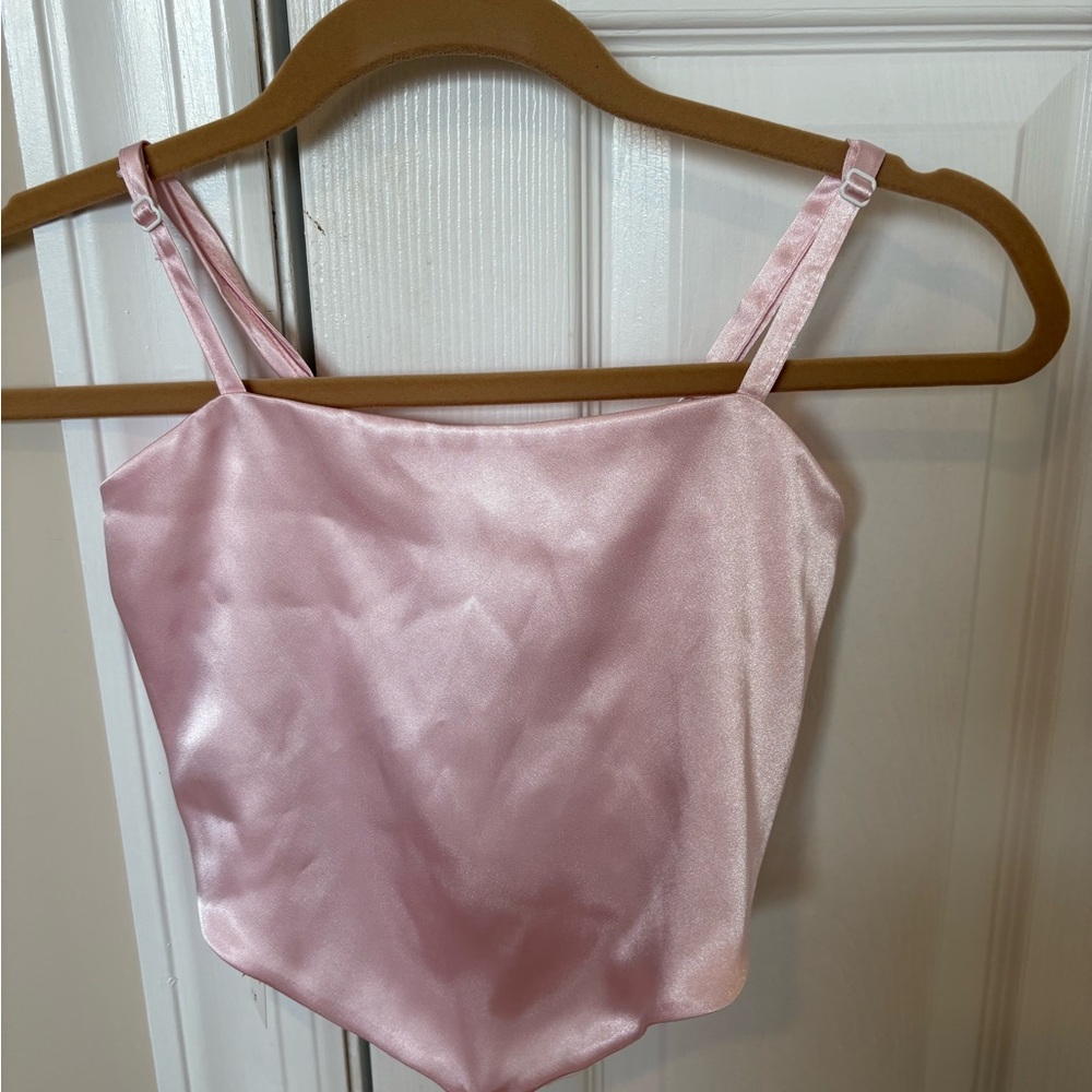 Cheryl kids hanky tie back top